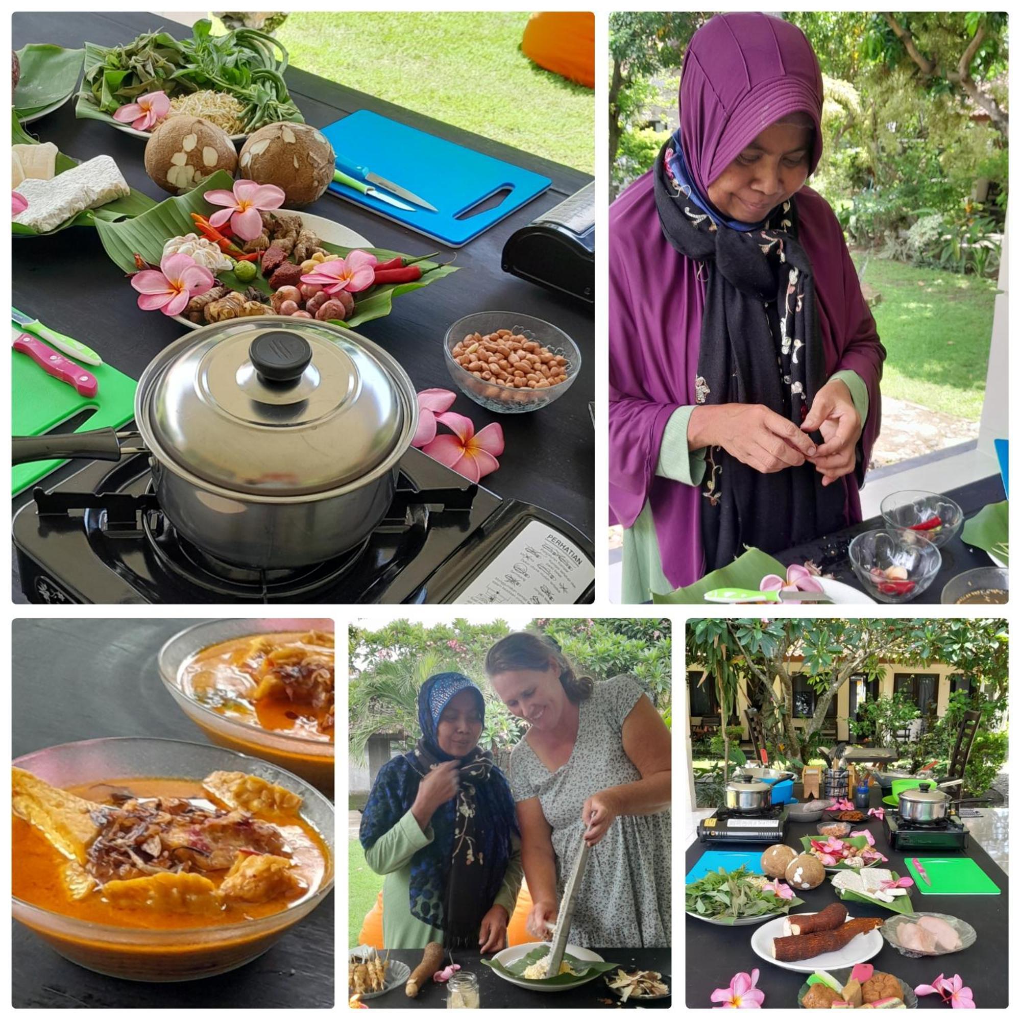 Indah Homestay And Cooking Classes Сенггиги Экстерьер фото